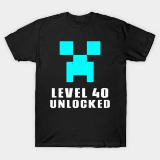 Level 40 Unlocked T-Shirt